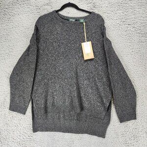 Stillwater Supply Sweater Mens XL Gray Long Sleeve Pullover NWT